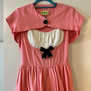 Pinup Girl Couture Magic of Mary Blair umbrella Dress (small)